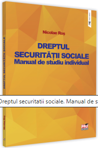 Dreptul securitatii sociale. Manual de studiu individual
