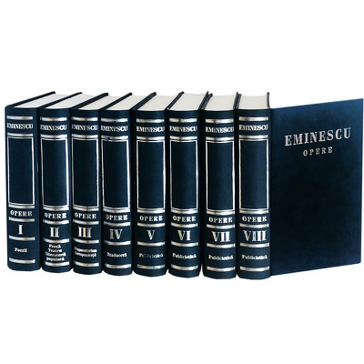 EMINESCU. Opere. Editie de lux in 8 volume. Editia a III-a