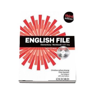 English File  Elementary. Workbook with iChecker with key, third edition