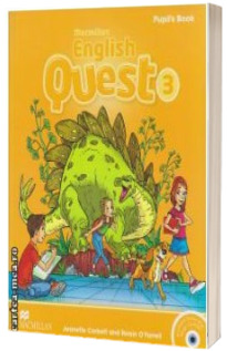 English Quest Level 3 - Pupils Book Pack (Animated Stories and Songs CD-ROM)