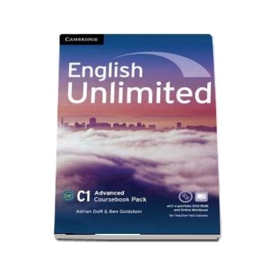 English unlimited advanced coursebook with e-portfolio and online workbook pack