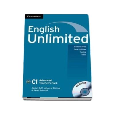 English Unlimited Advanced Teachers Book with DVD-ROM