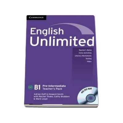English Unlimited Pre-intermediate. Teachers Book with DVD