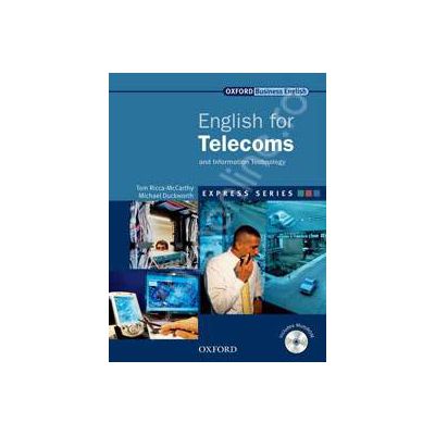 English for Telecoms: Students Book and MultiROM Pack