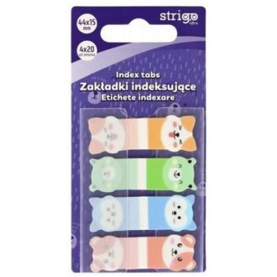 Etichete Indexare Strigo 4x20 file, model Teddy Bears, 44x15mm