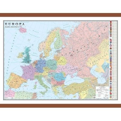 Europa. Harta politica 1400x1000 mm
