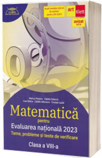 Evaluarea nationala 2023. MATEMATICA. Clasa a VIII-a