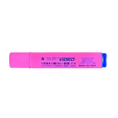 Evidentiator Tratto Video - marker subliniat, culoare roz, Arhi Design