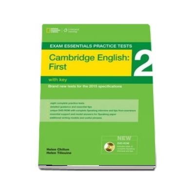 Exam Essentials. Cambridge First Practice Tests 2. Student Book with key and DVD ROM
