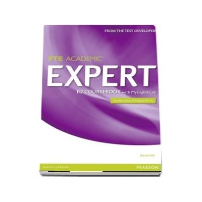 Expert Pearson Test of English Academic B2 Coursebook and MyEnglishLab Pack