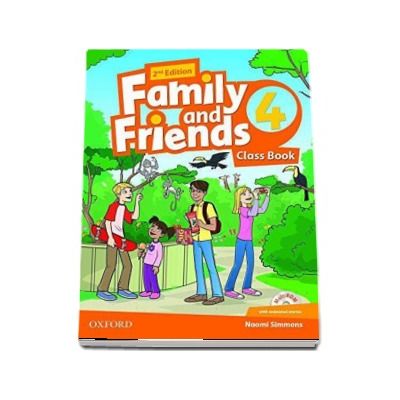 Family and Friends 4. Class Book and MultiROM with animated stories, 2nd Edition