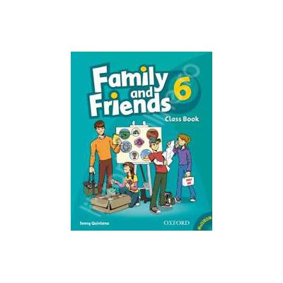 Family and Friends 6. Class Book and MultiROM Pack