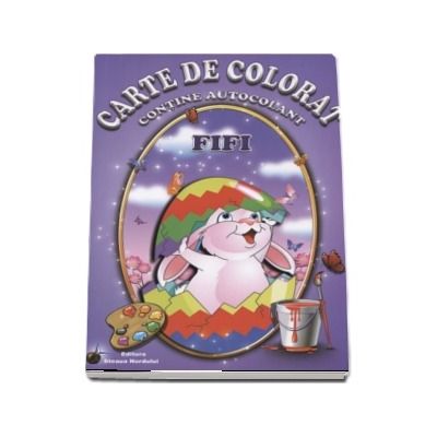 Fifi - Carte de colorat, contine autocolant