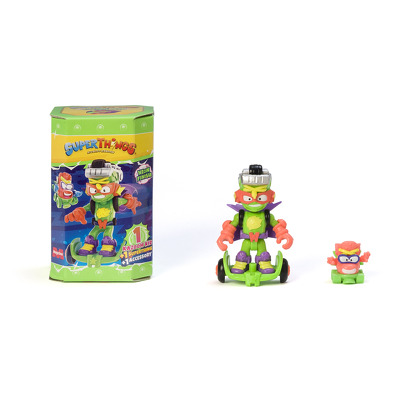 Figurina cu accesoriu SUPERTHINGS - Kazoom Kid, Neon Power
