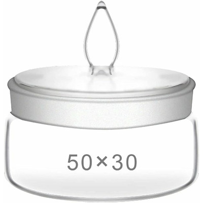 Fiola de cantarire forma joasa 25 ml din sticla borosilicata