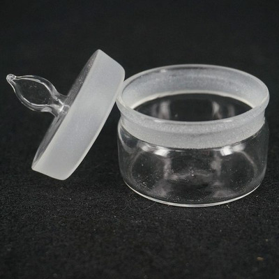 Fiola de cantarire forma joasa 50 ml din sticla borosilicata