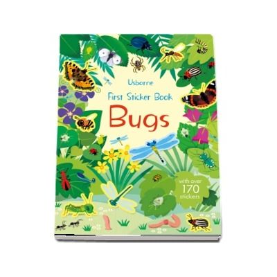 First sticker book bugs