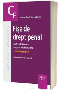 Fise de drept penal pentru admiterea in magistratura si avocatura