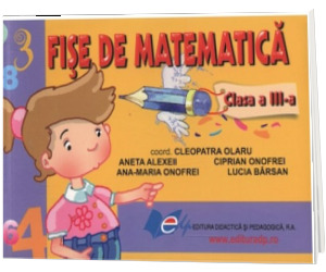 Fise de matematica clasa a III-a