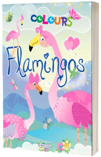 Flamingos Colours, bleu
