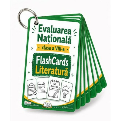 Flash cards literatura