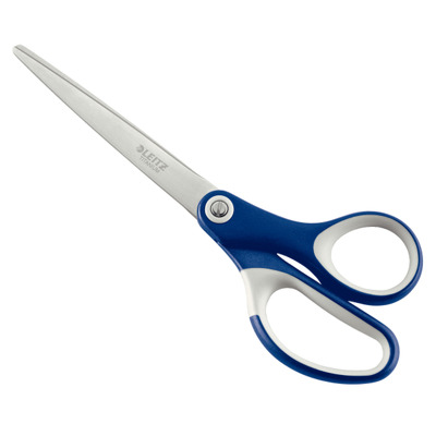 Foarfece de birou, 180 mm - albastru, Leitz Titanium