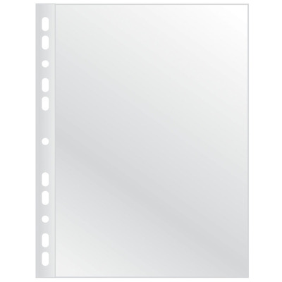Folie protectie pentru documente,  75 microni, 100folii/set, Q-Connect - cristal