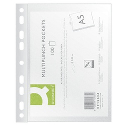 Folie protectie pentru documente A5, 50 microni, 50folii/set, transparenta