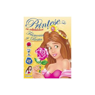 Printese cu abtibilduri: Frumoasa si Bestia