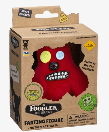 Fuggler figurina colectibila Sasquoosh Rosu 9 cm