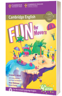 Fun for Movers Student's Book with Online Activites and Home Fun Booklet 4 (4th edition)