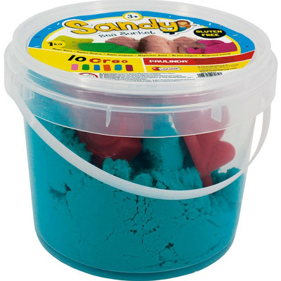 Galetusa cu nisip de mare colorat