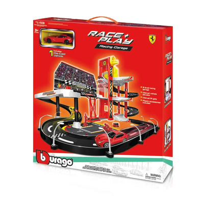 GARAJ bburago race and play cu masinuta