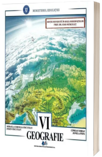 Geografie, manual pentru clasa a VI-a. Terra - elemente de geografie umana. Europa (Editia 2022)