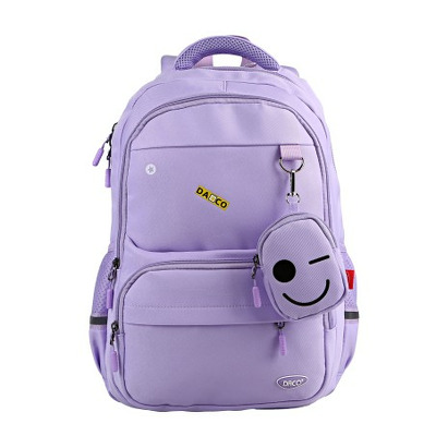 Ghiozdan mov pentru adolescenti, GH564 45.5 cm Ghiozdan mov pentru adolescenti, GH564 45.5 cm