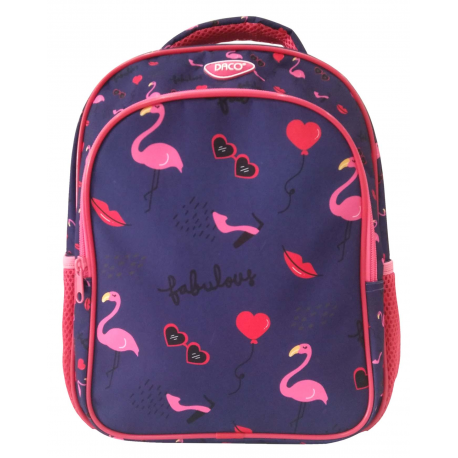 Ghiozdan gradinita flamingo GH222 Daco 33 cm Ghiozdan gradinita flamingo GH222 Daco 33 cm