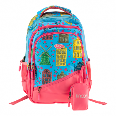 Ghiozdan scolari cu borseta, GH321 Daco 38 CM Ghiozdan scolari cu borseta, GH321 Daco 38 CM