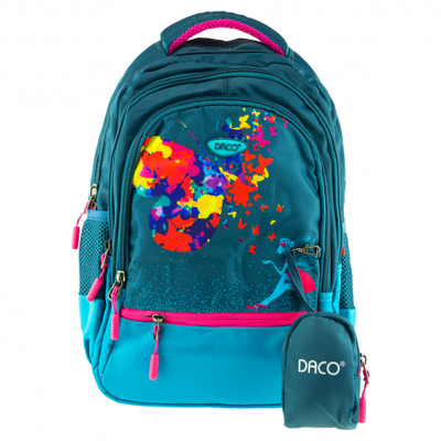 Ghiozdan scolari cu borseta, GH323 Daco 38 CM Ghiozdan scolari cu borseta, GH323 Daco 38 CM