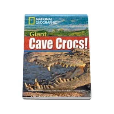 Giant Cave Crocs! Footprint Reading Library 1900. Book with Multi ROM