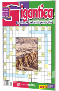 Gigantica numarul 321. Revista de integrame nivel avansat