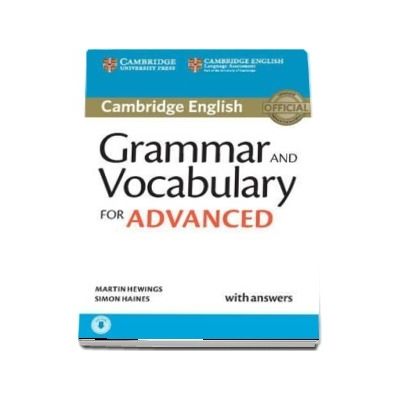 Grammar and Vocabulary for Advanced Book with Answers and Audio : Self-Study Grammar Reference and Practice