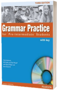 Grammar Practice for Pre-Intermediate Student Book with Key Pack and CD-ROM