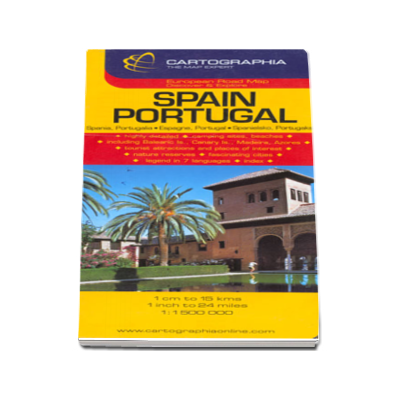 Harta rutiera Spania si Portugalia Harta rutiera Spania si Portugalia