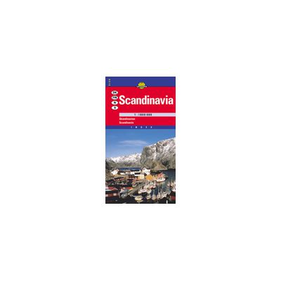 Harta rutiera Scandinavia