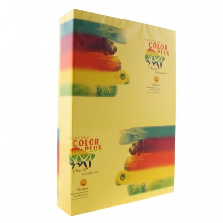 Hartie colorata Clariana galbena, 80 g/mp A3