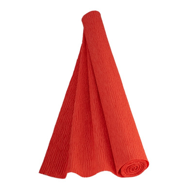 Hartie floristica 50x250 cm Portocaliu inchis