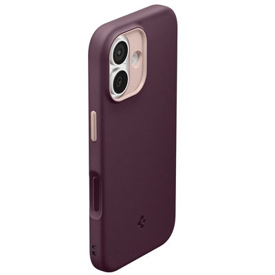 Husa pentru iPhone 17 Spigen Caseology Nano Pop MagSafe, Burgundy Bean