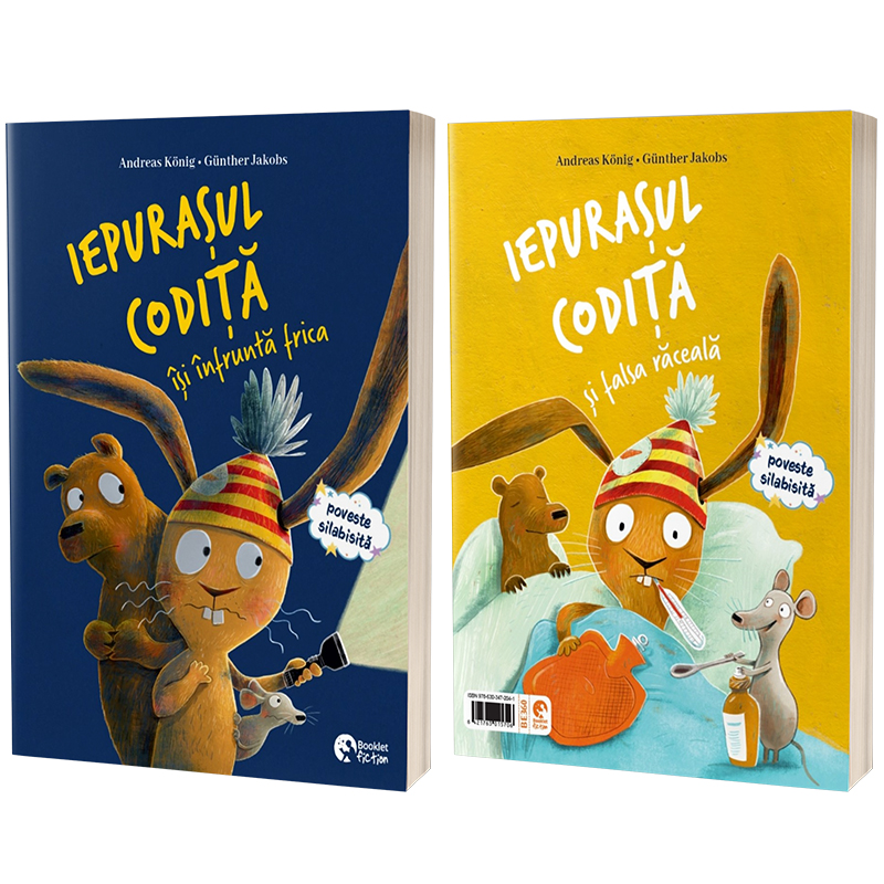 Iepurasul Codita isi infrunta frica. Iepurasul Codita si falsa raceala