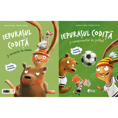 Iepurasul Codita si campionatul de fotbal - Iepurasul Codita si excursia la mare