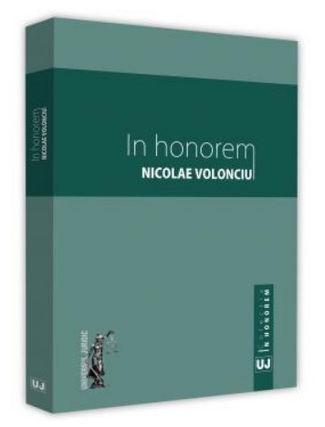 In honorem - Nicolae Volonciu